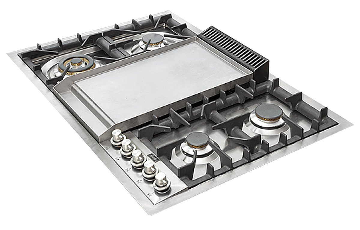 ilve induction and gas cooktop