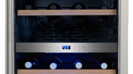 Lecavist 105 Bottle Dual Zone Wine Fridge LKS105VN2Z, Carton Damaged Lecavist 105 Bottle Dual Zone Wine Fridge LKS105VN2Z, Carton Damaged