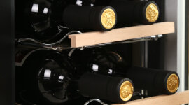 Lecavist 105 Bottle Dual Zone Wine Fridge LKS105VN2Z, Carton Damaged Lecavist 105 Bottle Dual Zone Wine Fridge LKS105VN2Z, Carton Damaged
